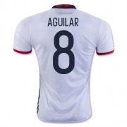 Colombia 2016 Home Soccer Jersey Aguilar 8