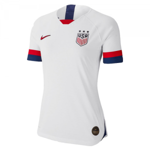 2019 World Cup USA Home White Women\'s Jerseys Shirt