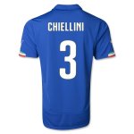 14-15 Italy Home CHIELLINI #3 Soccer Jersey