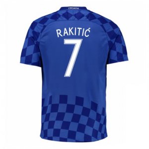 Croatia Away Soccer Jersey 2016 Rakitic 7