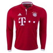 Bayern Munich Home Soccer Jersey 16/17 LS