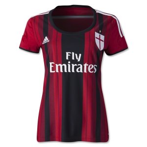 AC Milan 14/15 Women\'s Home Soccer Jersey