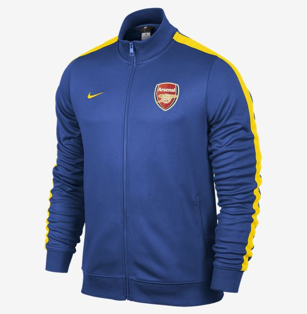 13-14 Arsenal Blue N98 Jacket