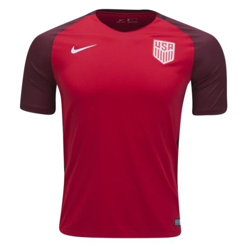 USA Third Soccer Jersey 2017/18 Red