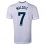 2013 England #7 WALCOTT Home White Jersey Shirt