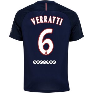 PSG Home Soccer Jersey 2016-17 6 VERRRATTI