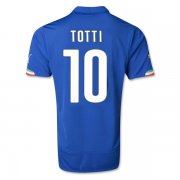 14-15 Italy Home TOTTI #10 Soccer Jersey