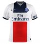 13-14 PSG Away White Soccer Jersey Shirt(Player Version)