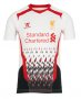 13-14 Liverpool #8 GERRARD Away White Soccer Jersey Shirt