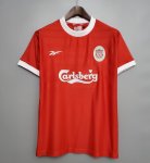 Retro Liverpool Home Soccer Jersey 1998
