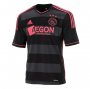 13-14 Ajax #3 Alderweireld Away Black Soccer Jersey Shirt