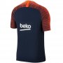 Barcelona Pre-Match Training Shirt 2018/19 Black Orange