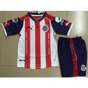 Kids Chivas Home Soccer Kit 16/17 (Shirt+Shorts)