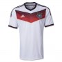 2014 Germany #13 MULLER Home White Soccer Jersey Shirt