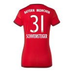 Bayern Munich Home Soccer Jersey Women 2015-16 SCHWEINSTEIGER #31