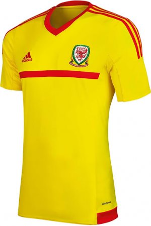 Wales Away Soccer Jersey 2015-16