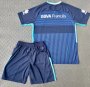 Kids Boca Junior Third Soccer Kit(Shorts+Shirt) 2017-18
