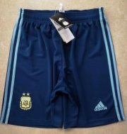 Argentina Away Blue Soccer Shorts 2020