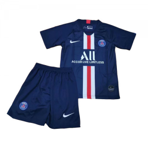 19-20 PSG Home Navy Children\'s Jerseys Kit(Shirt+Short)