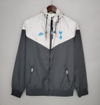 Tottenham Hotspur Windbreaker Black Grey 2021/22