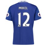 Chelsea Home Soccer Jersey 2016-17 12 MIKEL