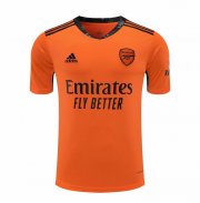 Arsenal Goalkeeper Orange Soccer Jerseys 2020/21