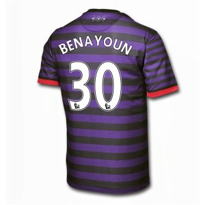 12/13 Arsenal #30 Benayoun Away Soccer Jersey Shirt