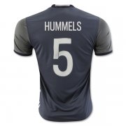 Germany Away Soccer Jersey 2016 HUMMELS #5