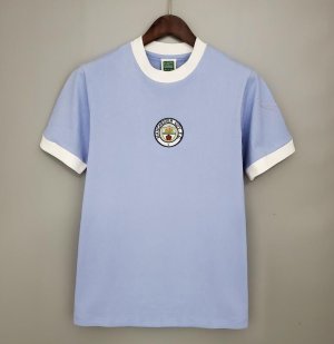 Retro Manchester City Home Soccer Jersey 1972