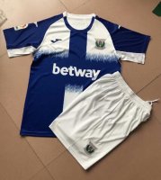Children Leganes Home Soccer Suits 2019/20 Shirt and Shorts