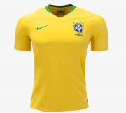 Brazil Home Soccer Jersey yellow 2018 World Cup