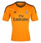 13-14 Real Madrid #22 DI MARIA Away Orange Soccer Jersey Shirt