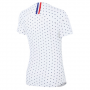 World Cup France Away White Women's Jerseys Shirt 2019