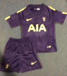 Kids Tottenham Hotspur Third Soccer Kit 2017/18 (Shirt+Shorts)