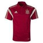 2014 FIFA World Cup Spain Red Polo Jersey