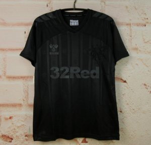 Glasgow Rangers Anniversary Black Soccer Jerseys 2019/20