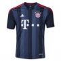 13-14 Bayern Munich #7 Ribery Away Black&Blue Jersey Shirt