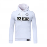 PSG JORDAN 19/20 White Hoody Sweater