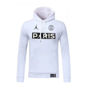 PSG JORDAN 19/20 White Hoody Sweater