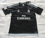 Real Madrid Black Away Soccer Jersey 2015/16