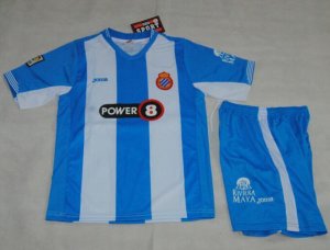 Kids Espanyol Home Soccer Kit 2015-16(Shirt+Shorts)
