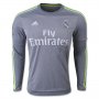 Real Madrid LS Away Soccer Jersey 2015-16 BENZEMA #9