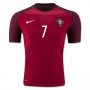 Portugal Home Soccer Jersey 2016 RONALDO #7