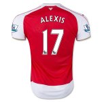 Arsenal Home Soccer Jersey 2015-16 ALEXIS #17