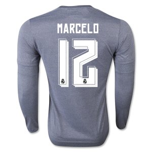 Real Madrid LS Away Soccer Jersey 2015-16 MARCELO #12