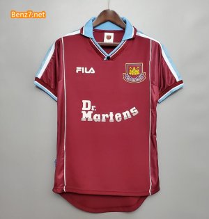 Retro West Ham United Home Soccer Jersey 1999/2001