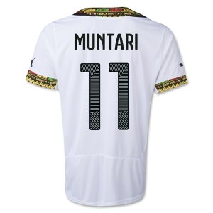 Ghana 2014 MUNTARI Home Soccer Jersey