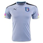 Italy Light Blue Goalkeeper Jersey 2016 Euro