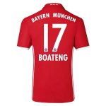 Bayern Munich Home Soccer Jersey 2016-17 BOATENG 17