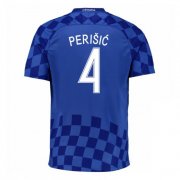 Croatia Away Soccer Jersey 2016 Perisic 4